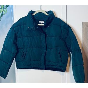 L A Hearts Puffer Jacket size m/L